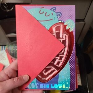 Hallmark Red and Purple Valentine's Day Card For Kid